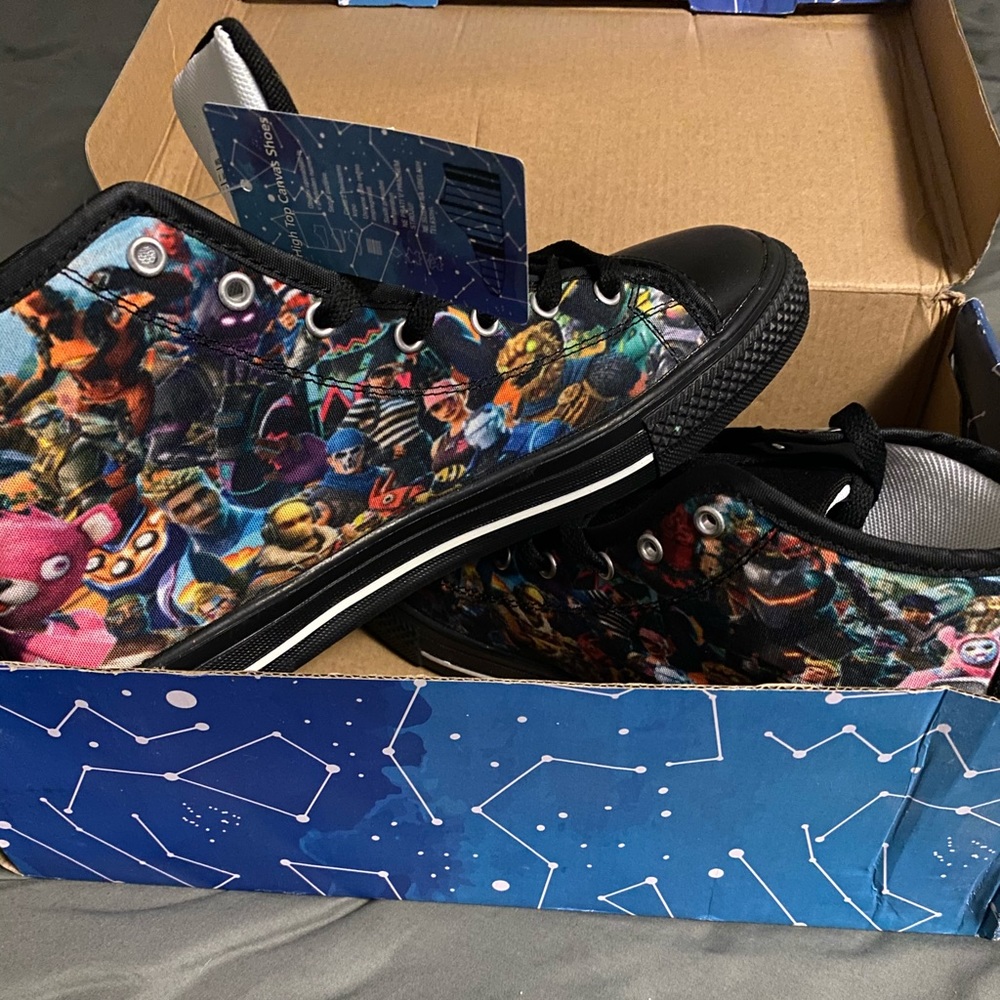 Fortnite design sneakers